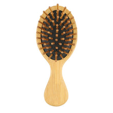 Load image into Gallery viewer, Natural Bamboo Paddle Hair Brush Comb Improve Hair Growth Air Cushion Combs For Scalp Massage Anti-Static No Hair Tangle Comb